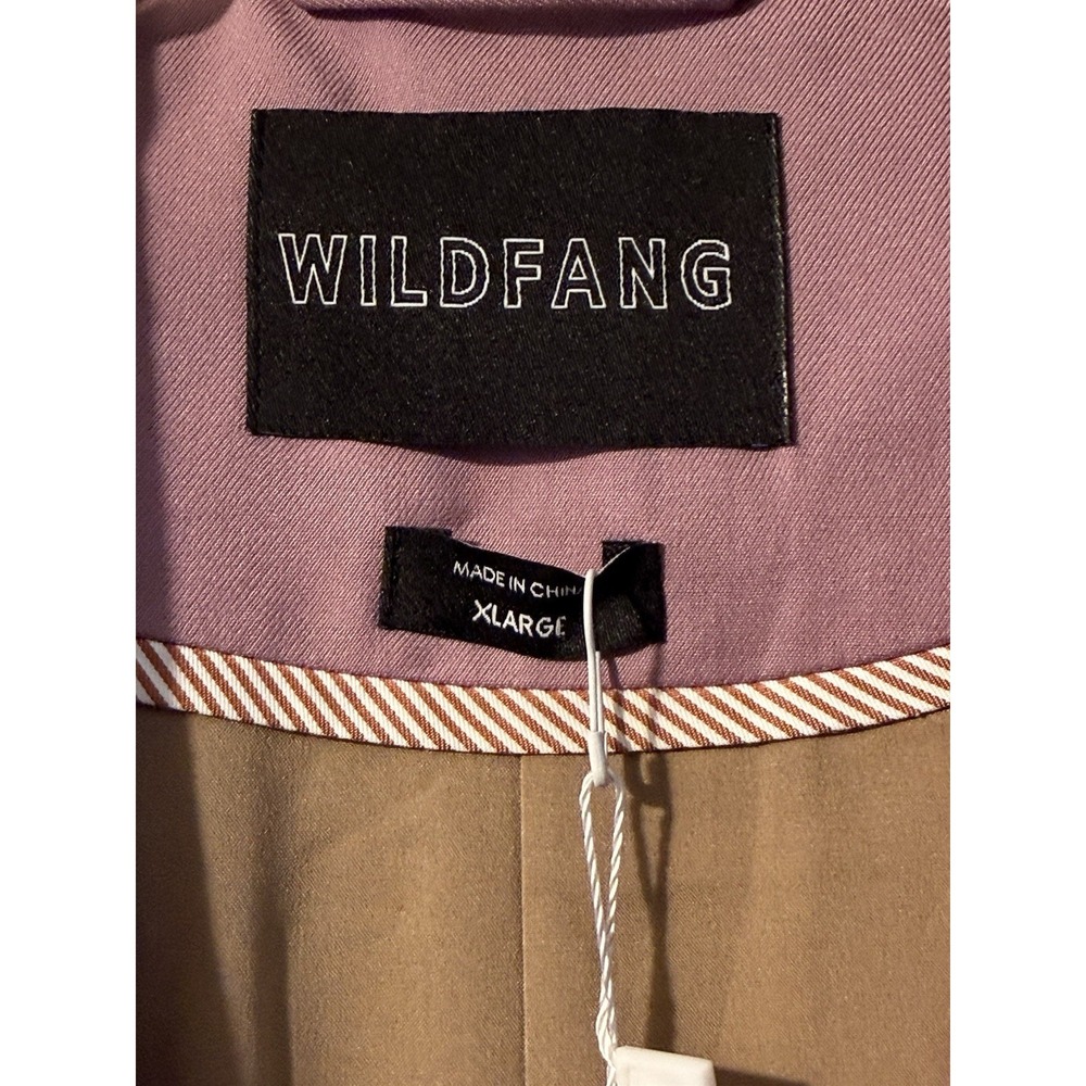 Wildfang Empower Colorblock Tux Blazer Mauve Black Women's XL - Picture 5 of 13